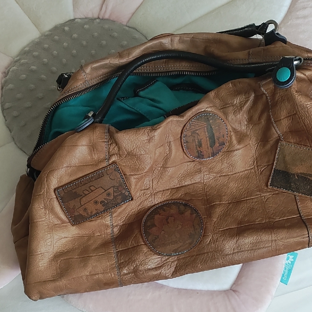 Brown Leather Men's Bag